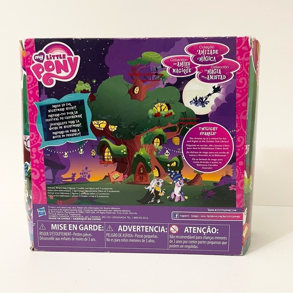 My Little Pony Friendship is Magic Twilight Sparkle Golden Oak Library Playset - Picture 14 of 16